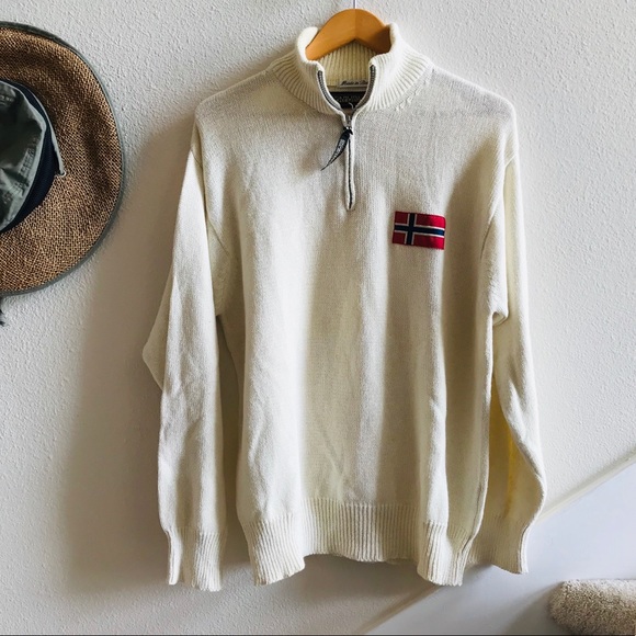 Napapijri Other - NAPAPIJIRI GEOGRAPHIC pullover sweater zip neck M